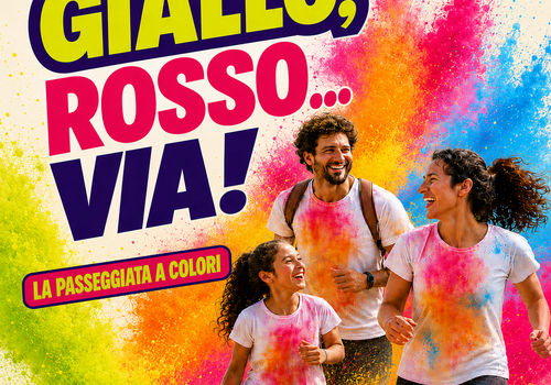 GIALLO, ROSSO, Via!! Passeggiata a colori GIALLO, ROSSO, Via!! Passeggiata a colori